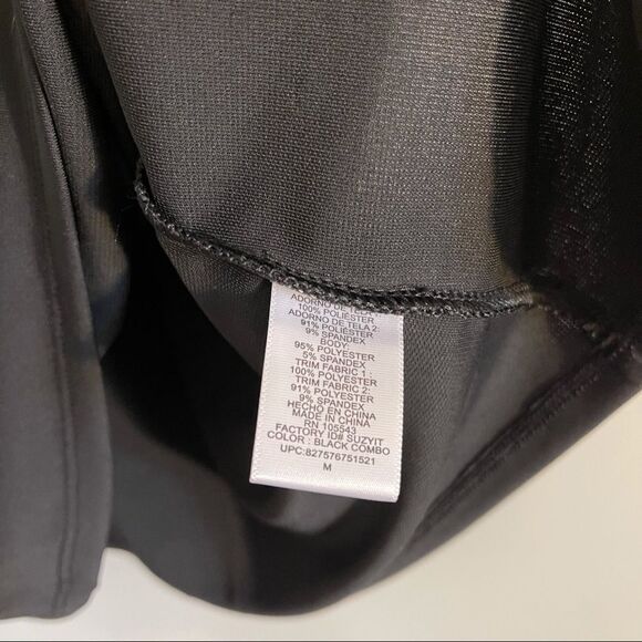 NWT Narciso Rodriguez Black Blouse with Gold Sequins Sleeveless Top Med - Picture 2 of 5